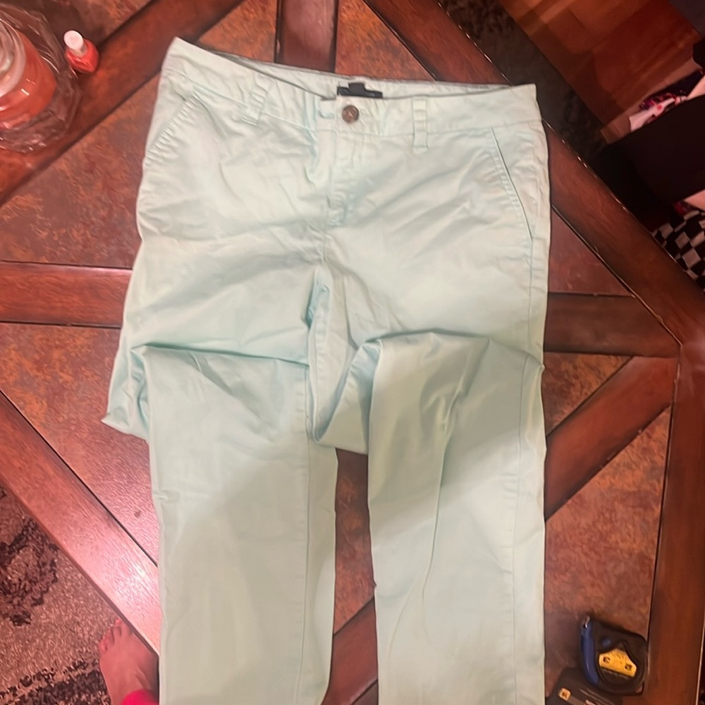Tommy Hilfiger Mint green  size 10, used condition. Still lots of wear left.
